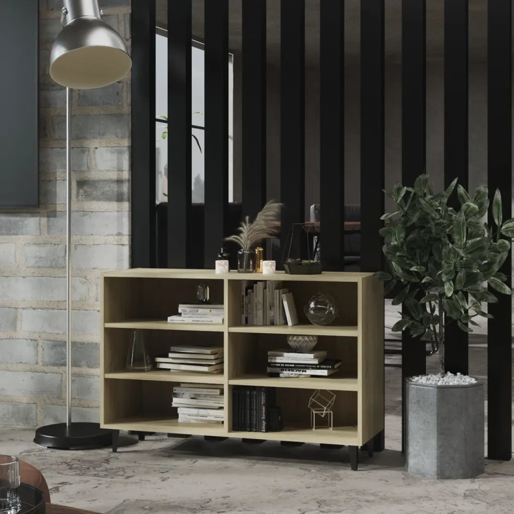 Credenza | Madia | Buffet da pranzo | Armadio da pranzo Rovere Sonoma 103,5x35x70 cm in Legno Multistrato