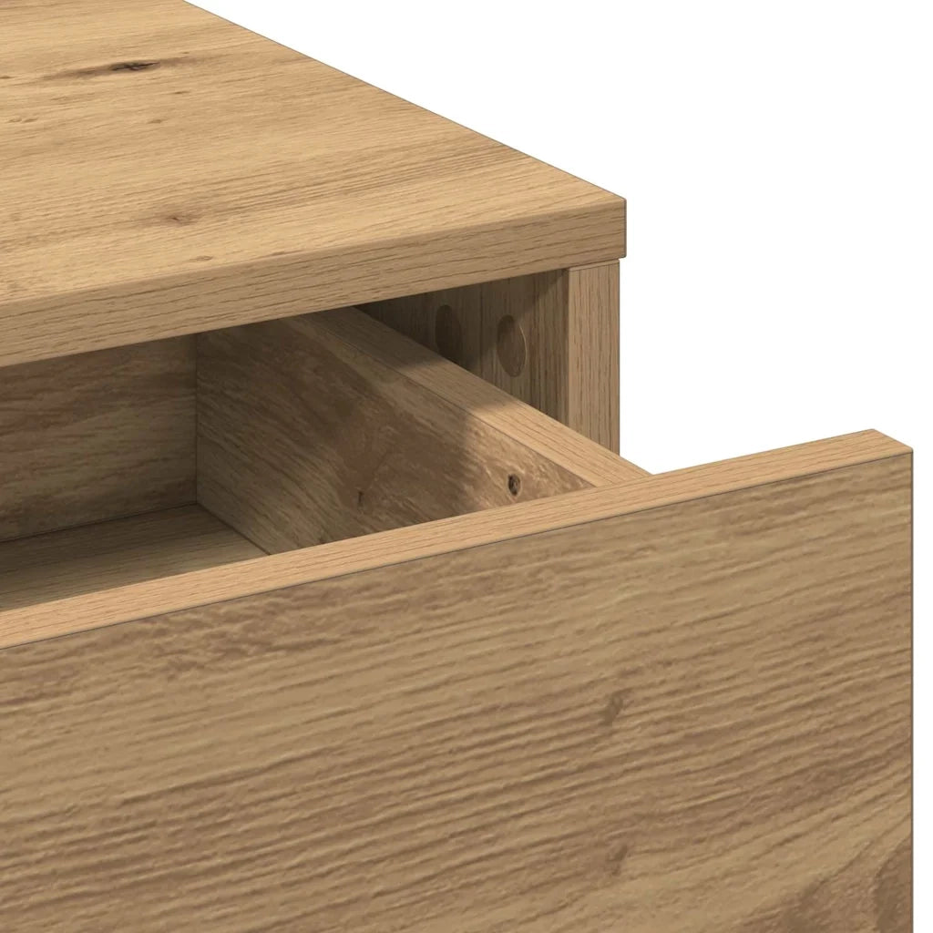 Toeletta | Tavolo da Trucco Rovere artigianale 50 x 41 x 135 cm