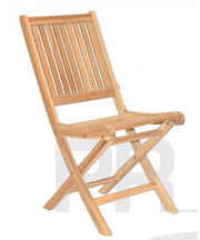 Set da 2 SEDIA TEAK pieghevole