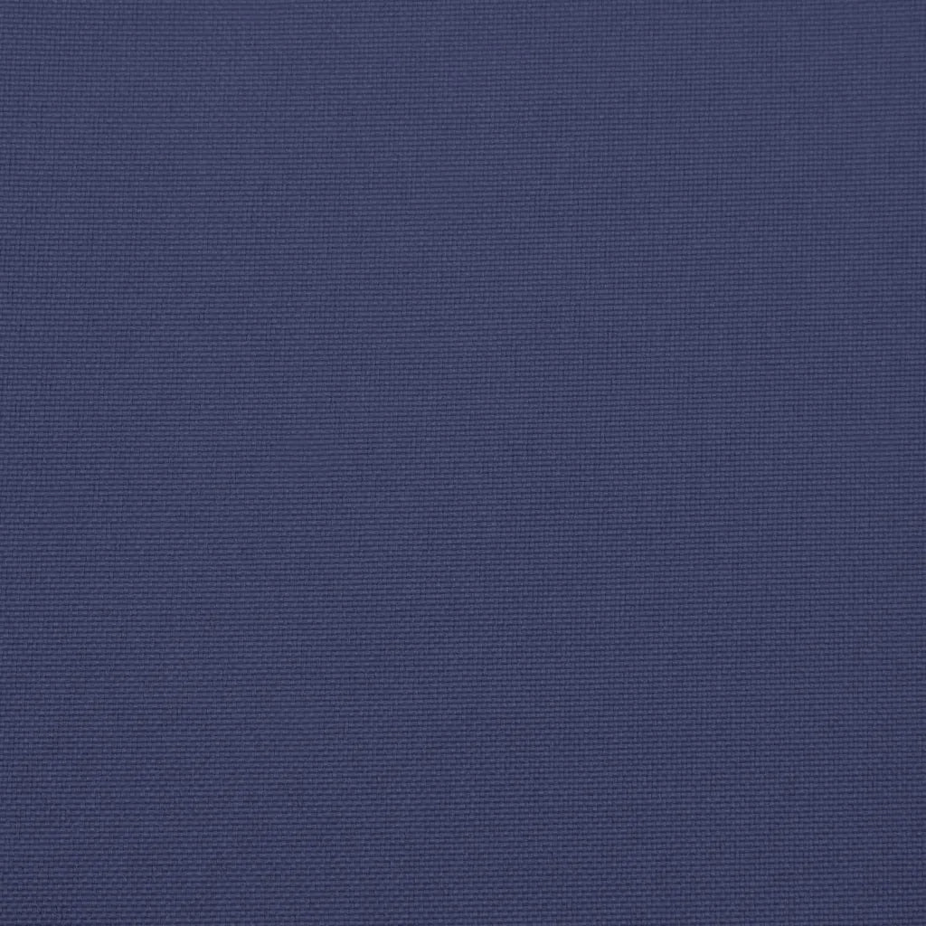 Cuscini per Panca 2 pz | Cuscini per sedie Blu Marino 150x50x7 cm in Tessuto Oxford