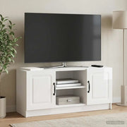 Mobile TV Bianco Lucido 102 x 34,5 x 47 cm Legno ingegnerizzato 895849