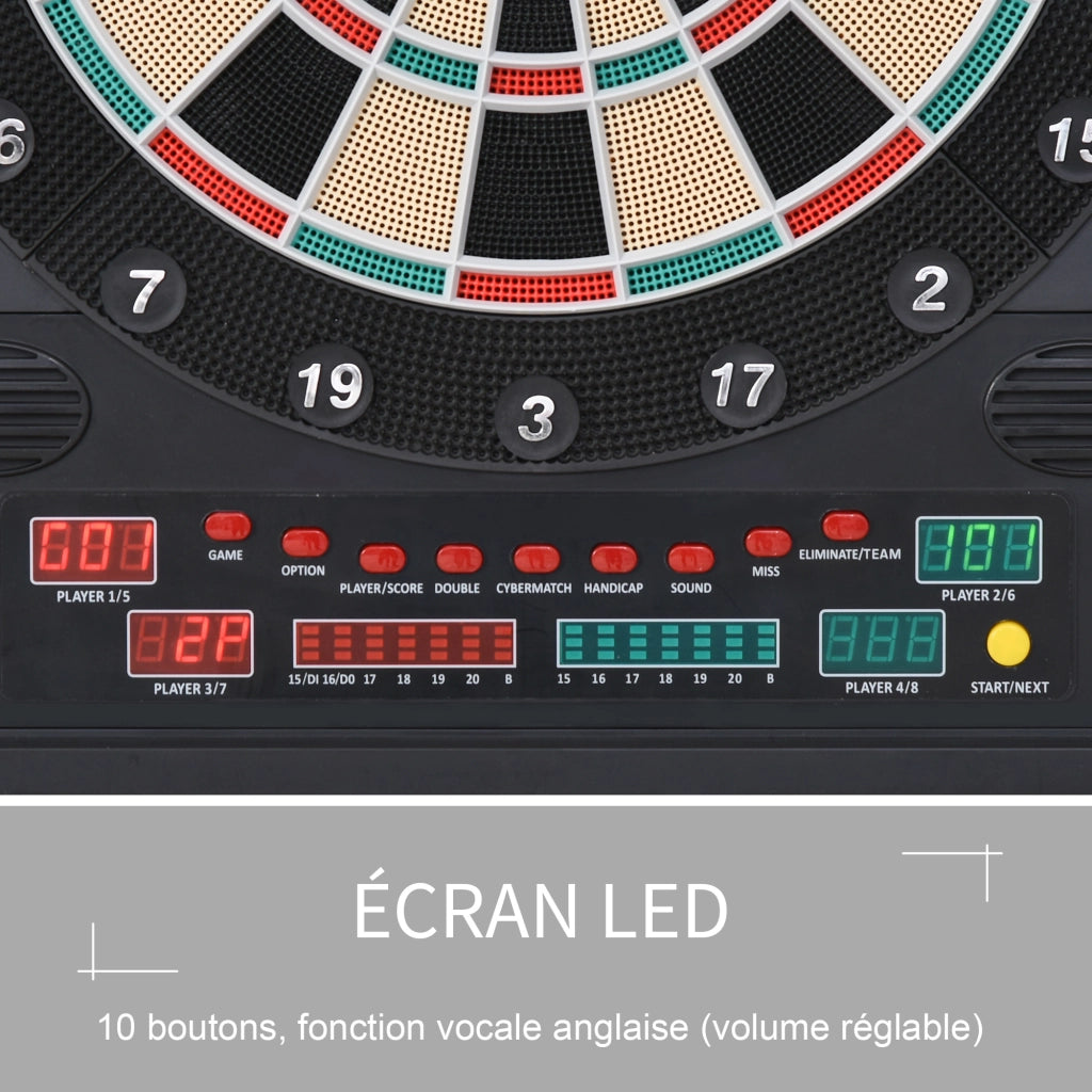 Bersaglio freccette elettronico ¨C Minimal ¨C nero
