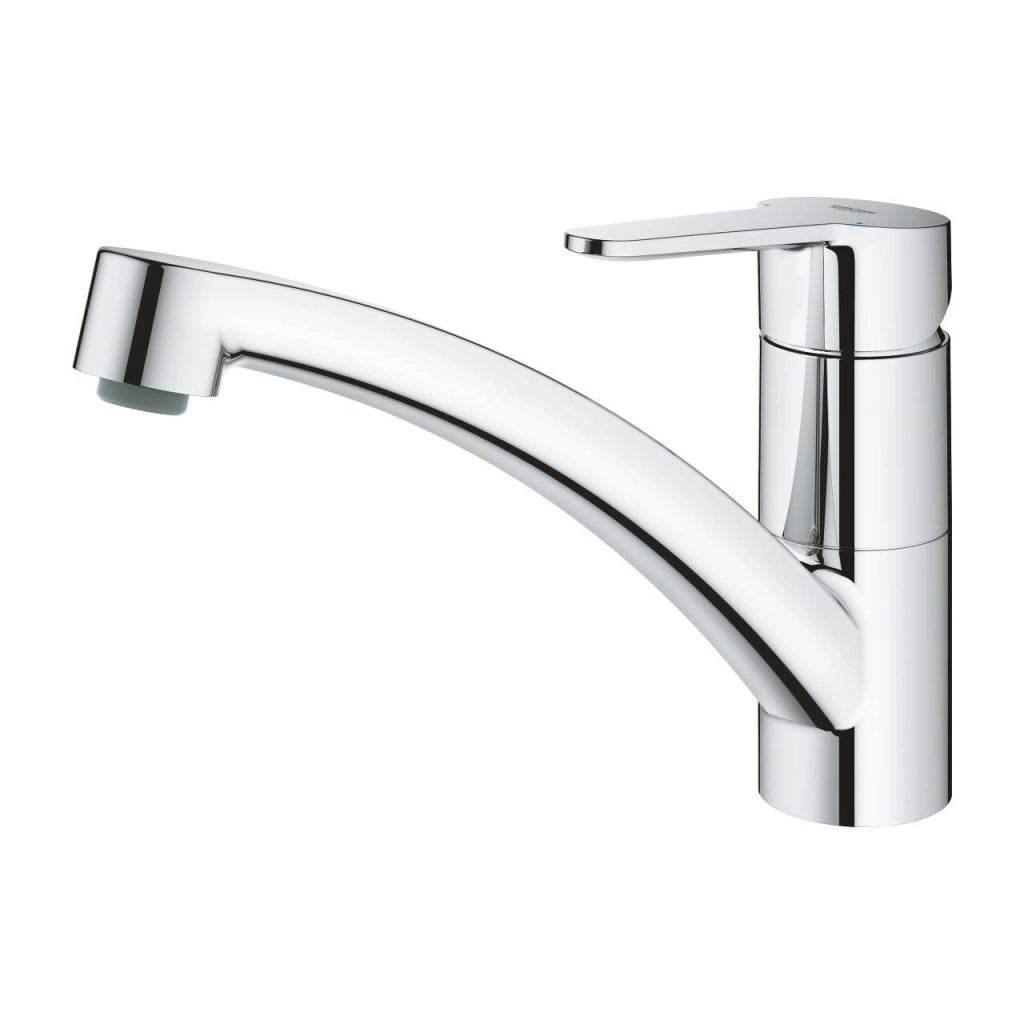 Grohe 31685000 Start ECO Miscelatore Monocomando per Lavello Bocca Girevole 140° Cartuccia Ceramica QuickFix Plus colore Cromato