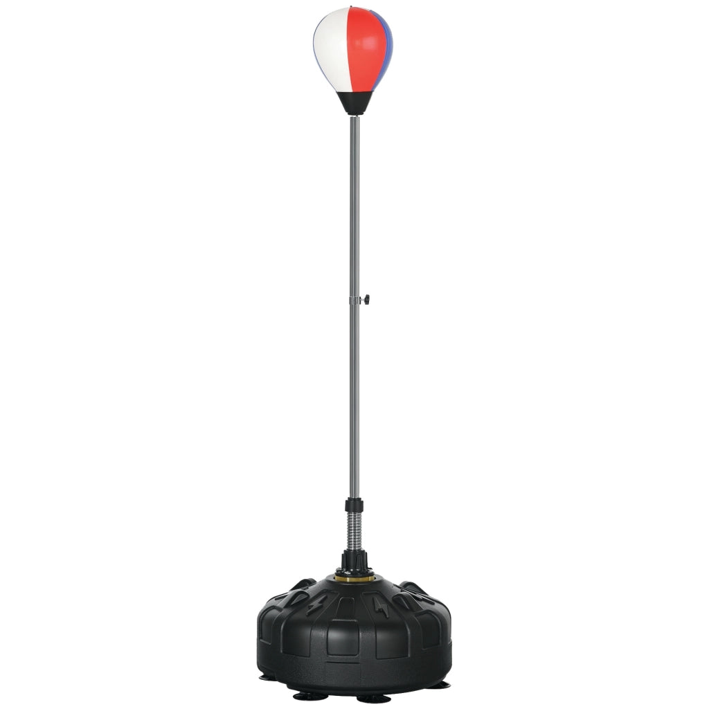 Sacco da boxe regolabile in altezza 147-165 cm ¨C zephmum ¨C Nero Rosso Bianco