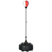 Sacco da boxe regolabile in altezza 147-165 cm ¨C zephmum ¨C Nero Rosso Bianco