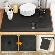 Accessori per macchina caffè - supporto antiscivolo e impermeabile per macchina caffè - mat per macchina caffè con 2 piedini.