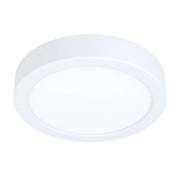 Plafoniera Led Tonda Bianca da Cucina Moderna Fueva 5 Eglo Formato: 11W - Luce Calda