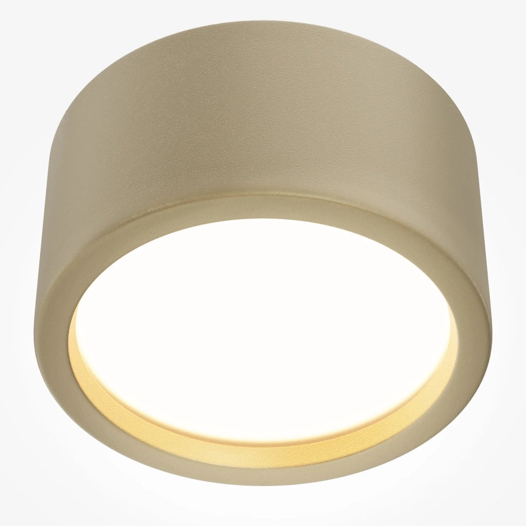 Maytoni Lampada da soffitto moderna Hydra 1 luce LED integrato oro alluminio