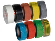 NASTRO ISOLANTE SPESSORE MM.0,13- - mm.19x25 metri colore giallo/verde - 10 pezzi SCAPATAPES