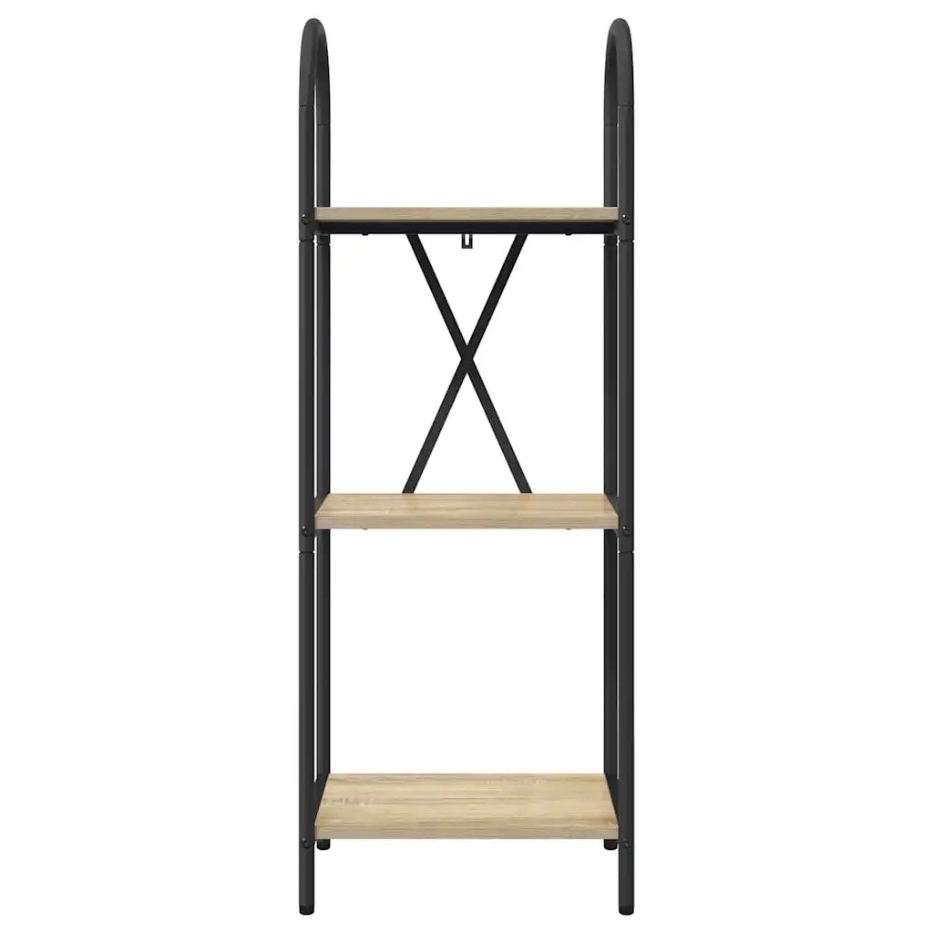 Libreria-Scaffale per Libri-Mobile di Stoccaggio Rovere Sonoma 40 x 30 x 109 cm Legno multistrato 587605