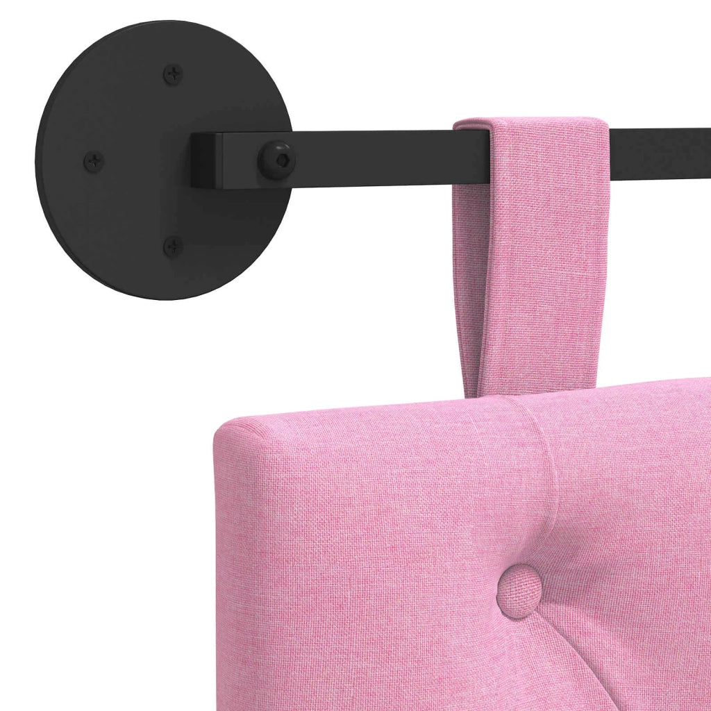 Testiera | Testata sospesa Rosa Tessuto