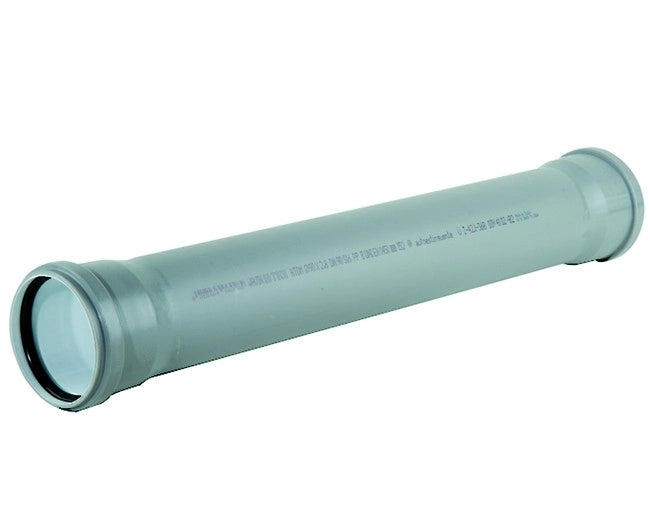 TUBO 2 BICCHIERI AD INNESTO IN PP CON GUARNIZIONE SERIE ED TECH ø90 MT 2   WAVIN ITALIA S.P.A.