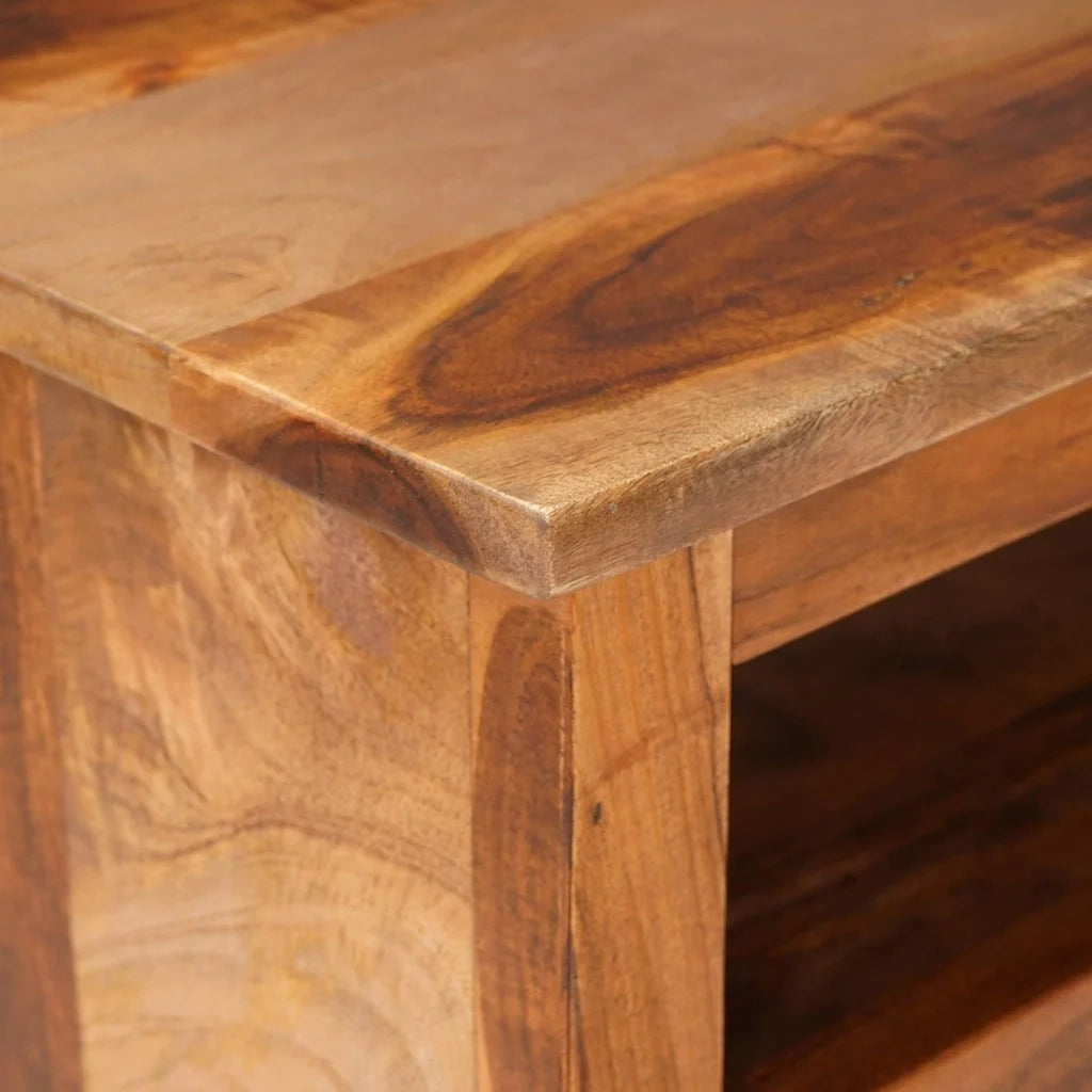 Mobile Porta TV-Mobile per TV-Credenza TV 118x30x40 cm in Legno Massello