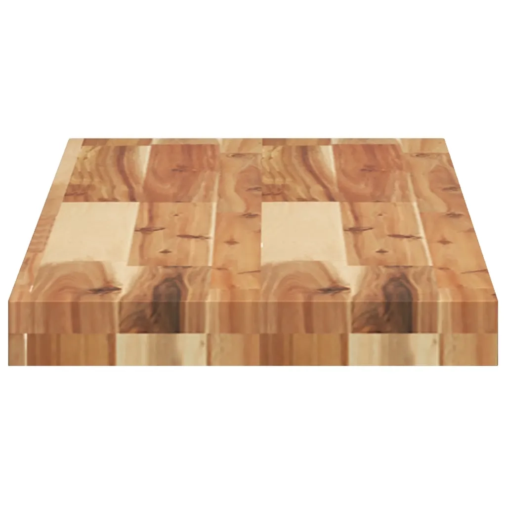Mensole da Parete 3 pz 80x30x4 cm Legno Acacia Rifinito a Olio 3279613