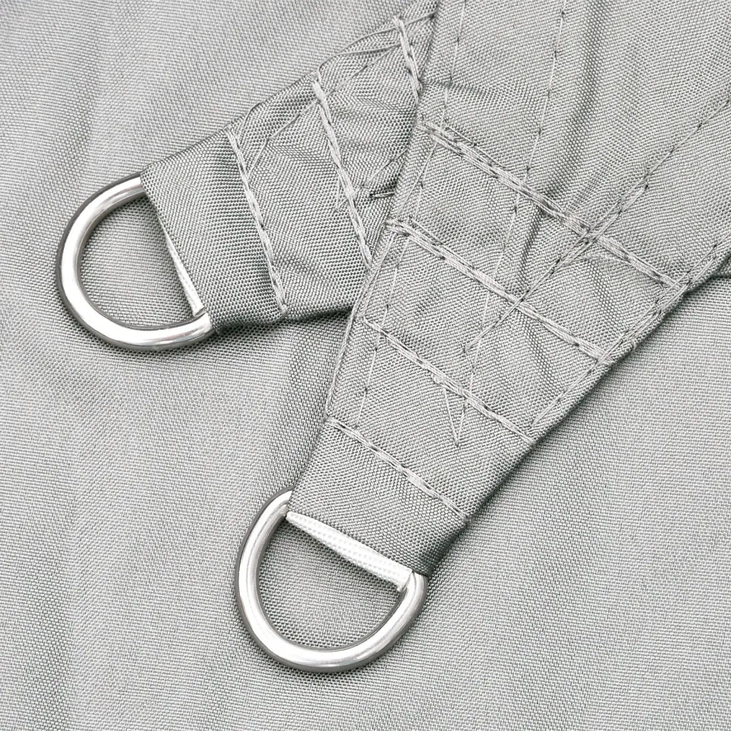 Vela Parasole | Telo Ombra | Vela da ombra Grigio Chiaro 5x3 m 100% Poliestere Oxford