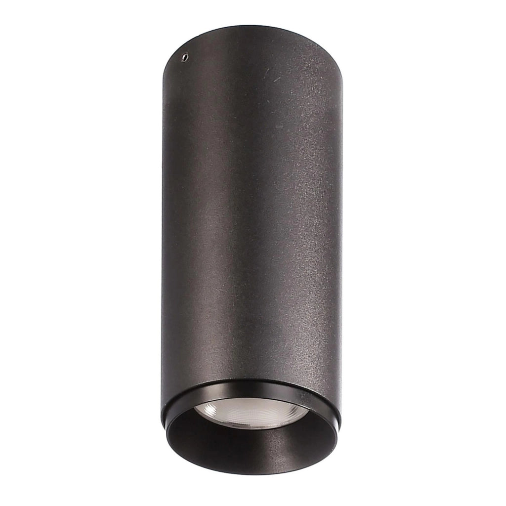 LUCEA Faretto SPOT soffitto plafoniera dimmerabile LED CCT 10W 2 in 1 3000K 4000K luci negozio vetrina cucina RA90 NERO