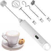 Elettroshaker per caffè e uova USB ricaricabile - 3 velocità 3 livelli - uova caffè latte cappuccino