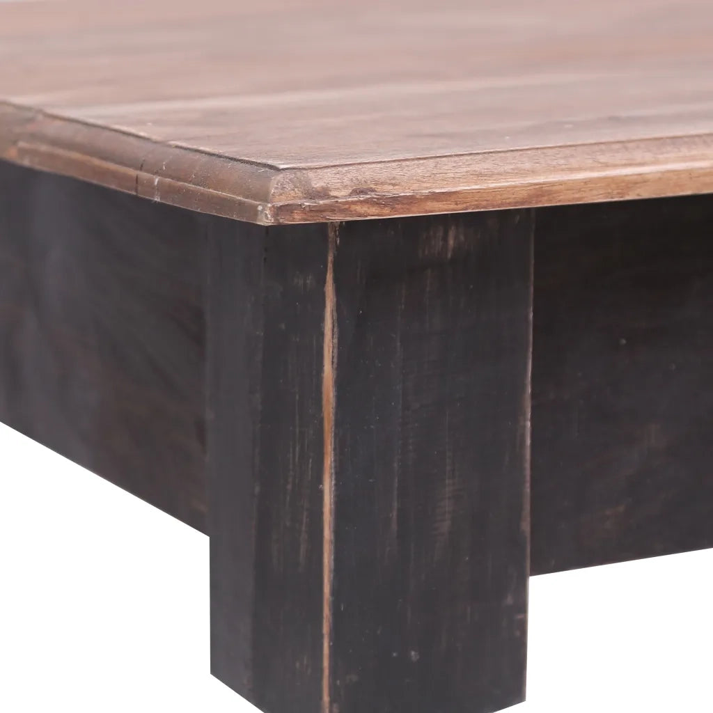 Scrivania con 3 Cassetti 117x57x75 cm Legno Massello di Mogano 283907