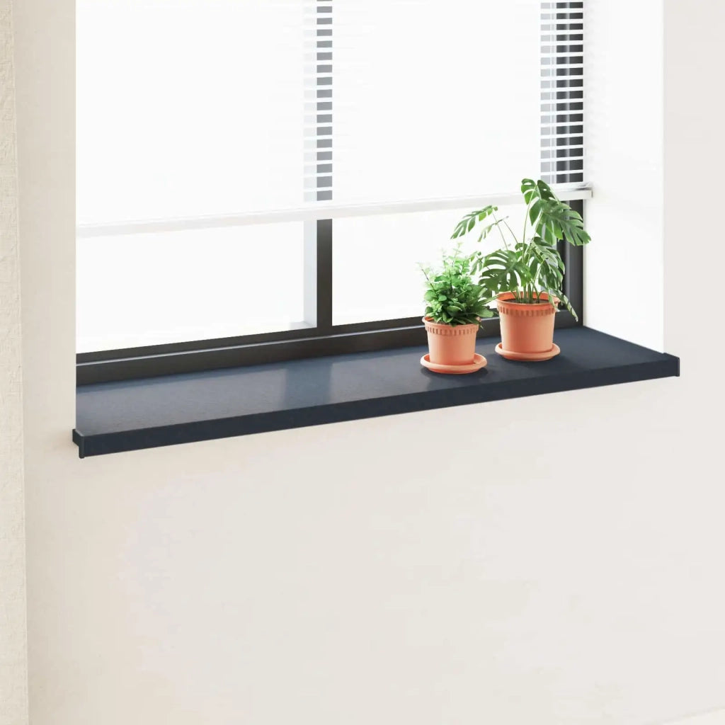 Soglia della Finestra Antracite con Venature del Legno PVC CFW5139816