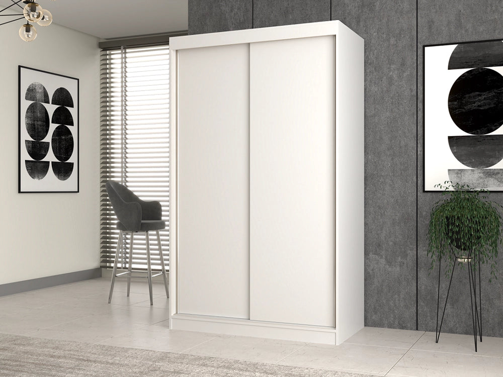 Armadio IGA 120b bianco guardaroba