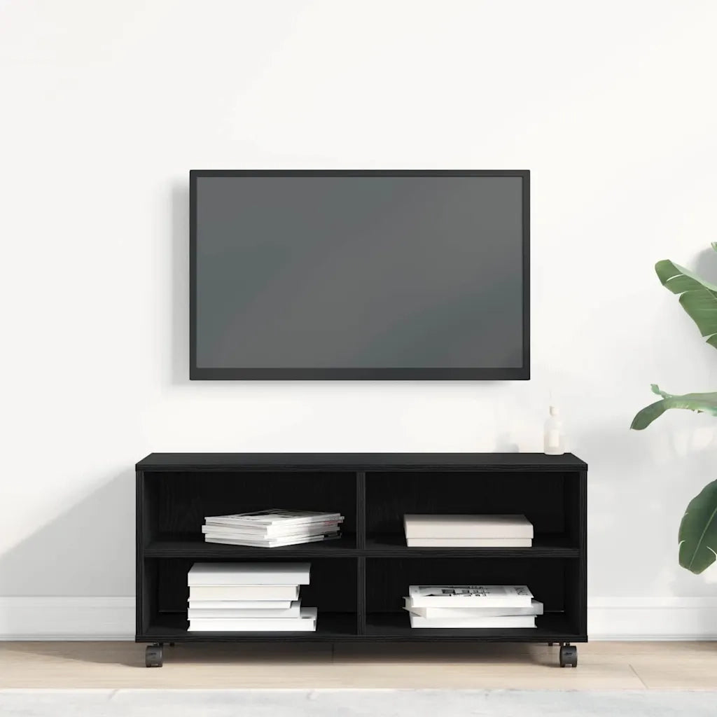 Mobile TV 90 x 35 x 40.5 cm Nero Legno ingegnerizzato 861981