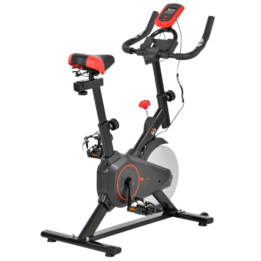 Cyclette da Camera ¨C Xylo ¨C Resistenza Regolabile, Monitor LCD, Sensore Cardio, Volano 6kg, Max 100kg