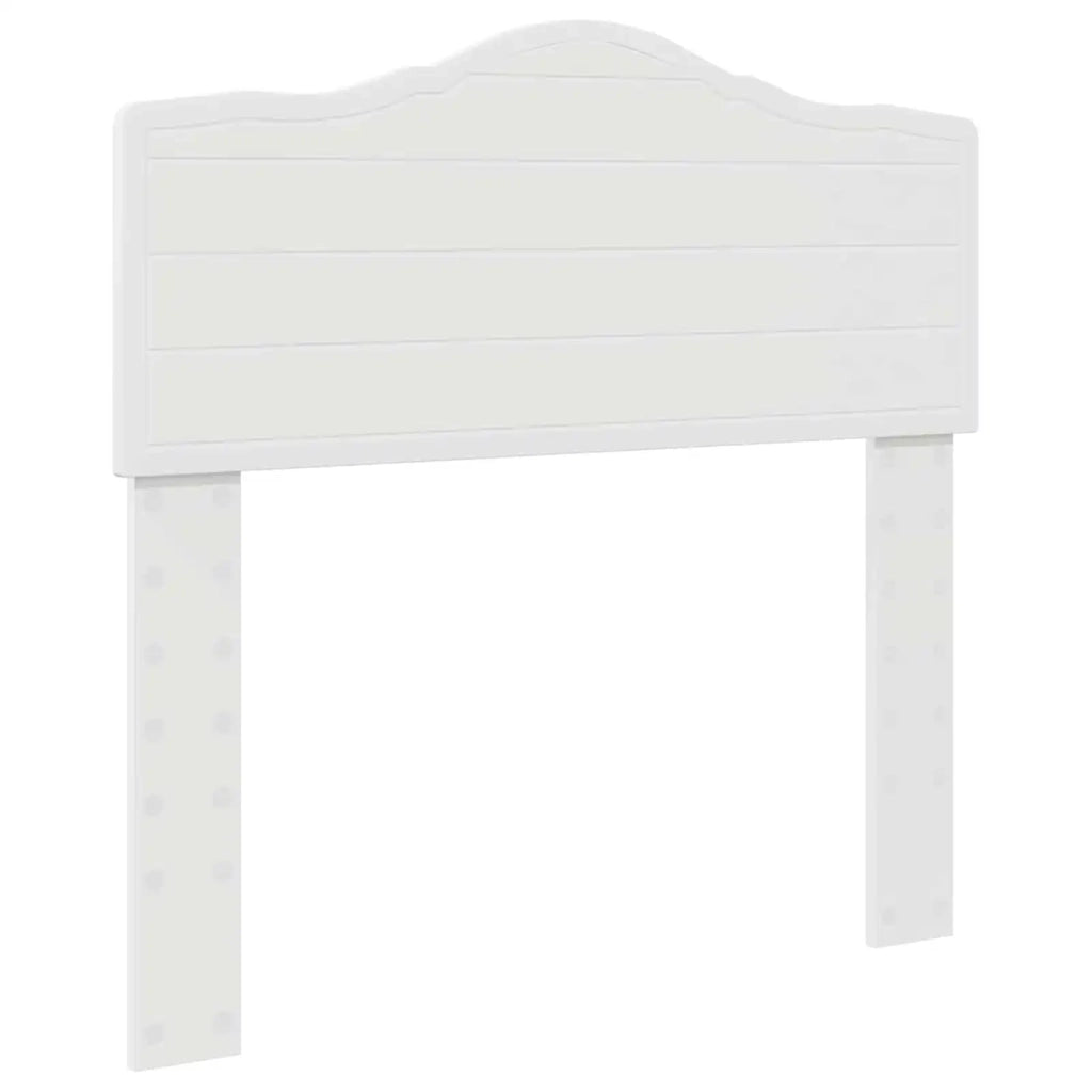 Letto singolo | Letto per adulti | Struttura del letto Bianco 100 x 200 cm Legno Ingegnerizzato