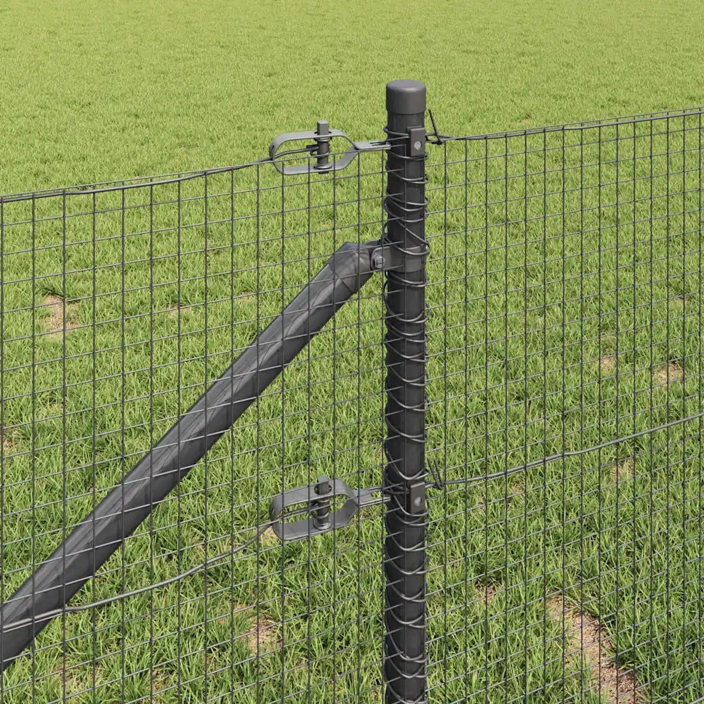 Palo della recinzione Grigio 25 x 0,4 m (rete 19 x 19 mm)