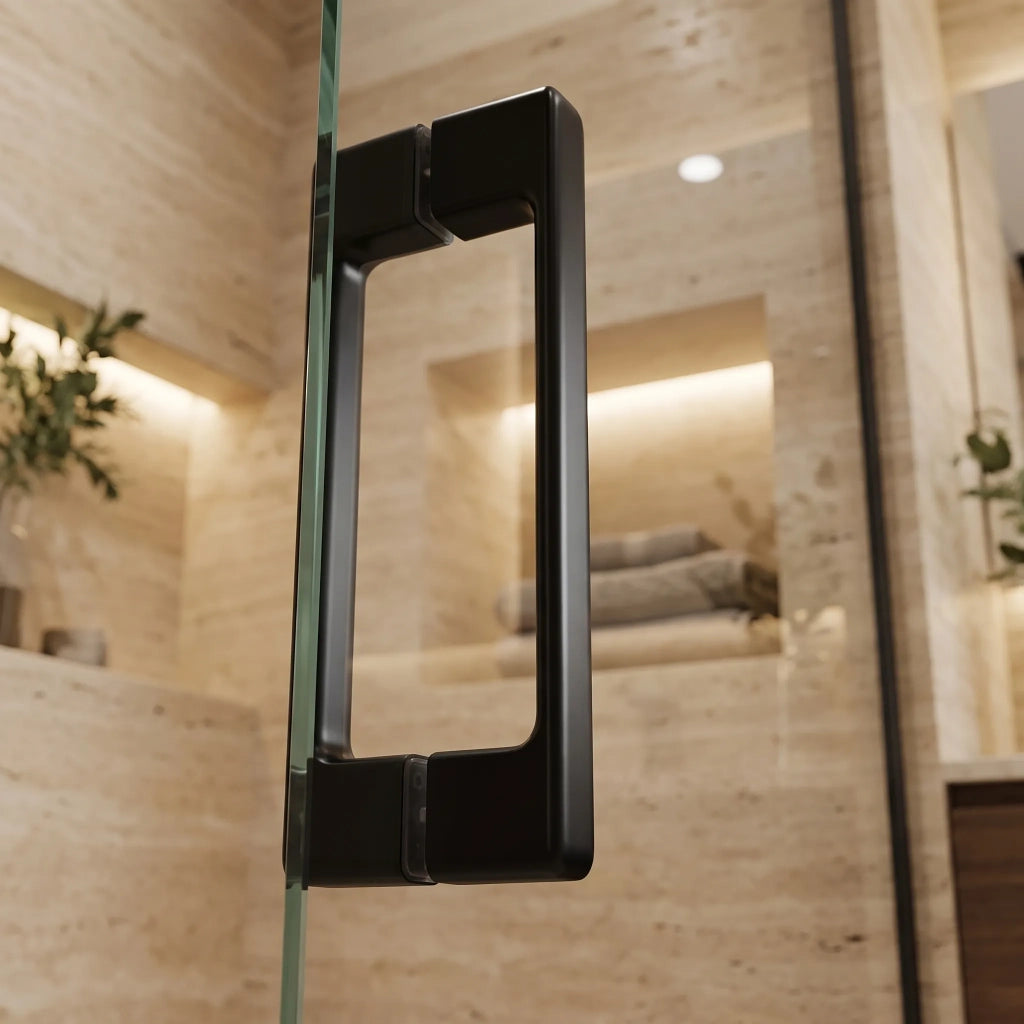 Maniglia Per Porta Doccia Rea 02 Black