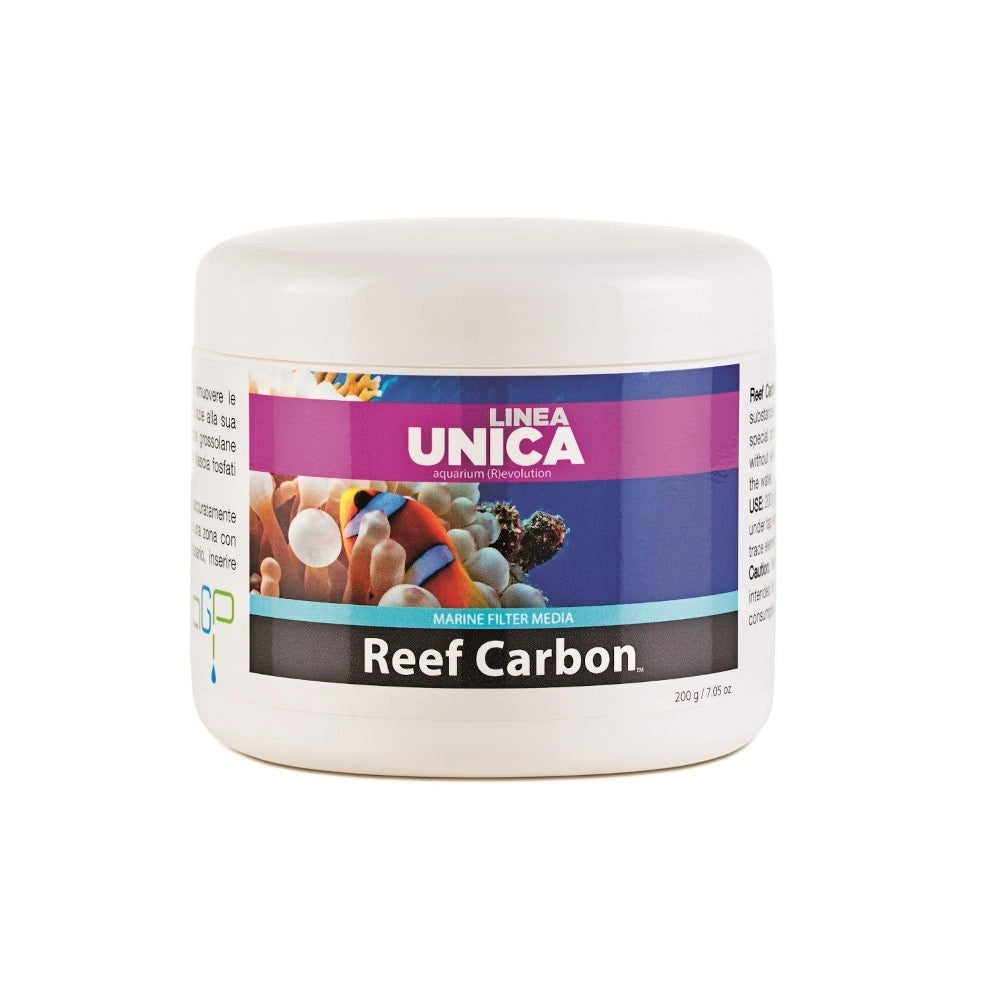 AGP Linea Unica Filter Media Reef Carbon - Carbone Attivo per Acquari Marini Formato: 200 gr
