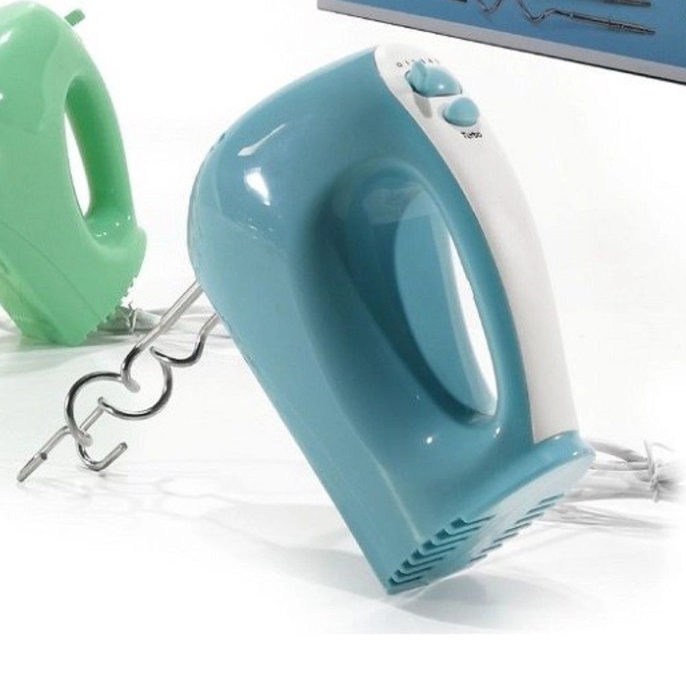 Trade Shop - Sbattitore Elettrico Frullatore 200 W 5 Velocita' Con Turbo Fruste 3 Colori Ass. -
