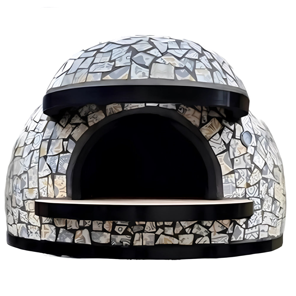 Forno legna artigianale linea vietri rivestimento mosaico resistente *** misura Ø 120 cm, confezione 1