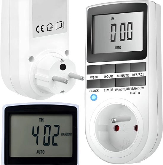 Regolatore di Tempo Digitale con LCD e Calendario Settimanale