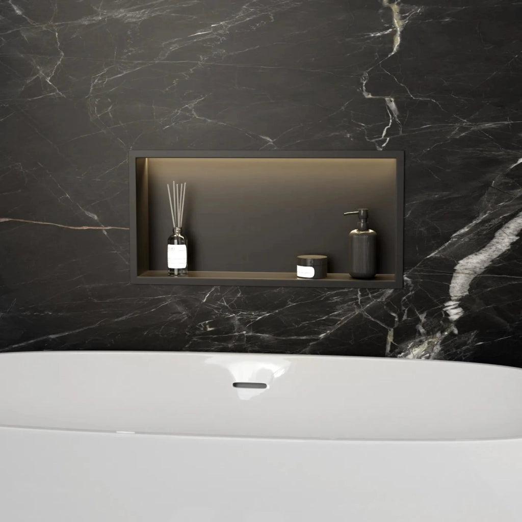 Mensola Bagno Led 30x60 Black