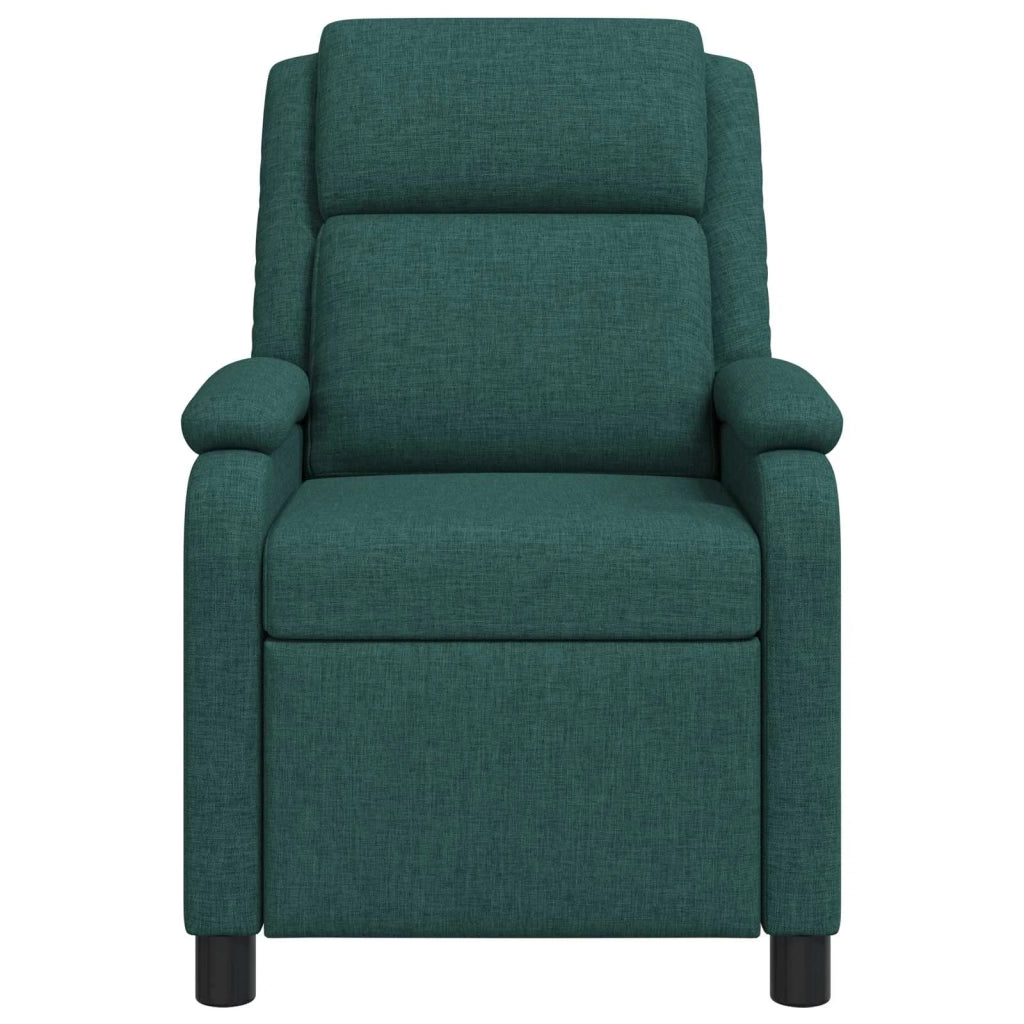 Divano Sedia-Poltrona Massaggiante Verde Scuro Tessuto 630949