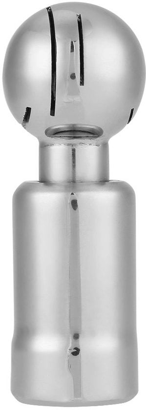 Spray a Pulsante 3/4 Pollici NPT - Acciaio Inossidabile - Schema di Aspersione 360° - Auto Pulente - Pulizia del Serbatoio Sanitario - Installazione Facile - Pulitore a Spruzzo