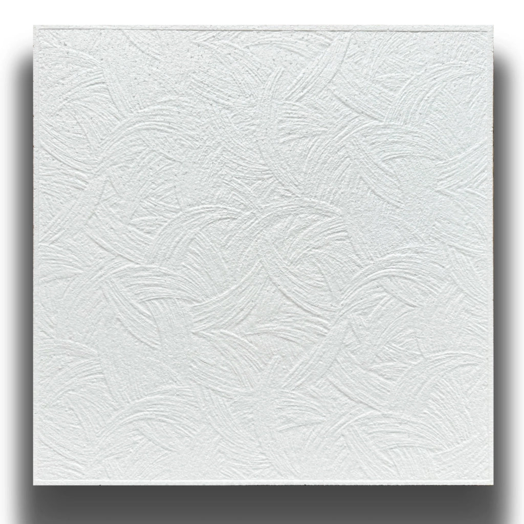 10 o 20mq (40 oppure 80 pezzi) di pannello decorativo a soffitto in polistirene compatto 50x50cm (spess. 1cm) PALERMO - Pacco da 10 metri quadrati