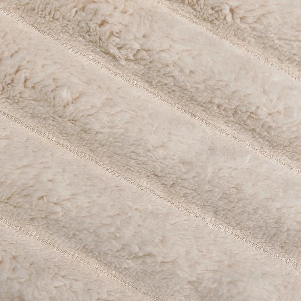 Coperta Beige 150 x 130 cm Panno 42016821
