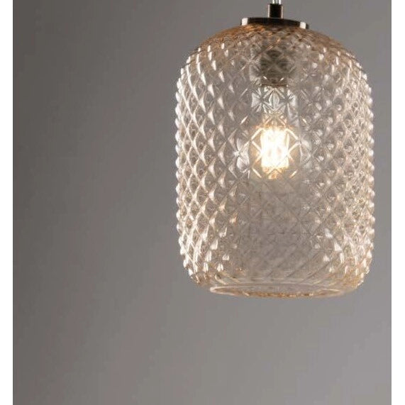 LAMPADARIO ASHFORD 1XE27 15XH150CM AMBRA.