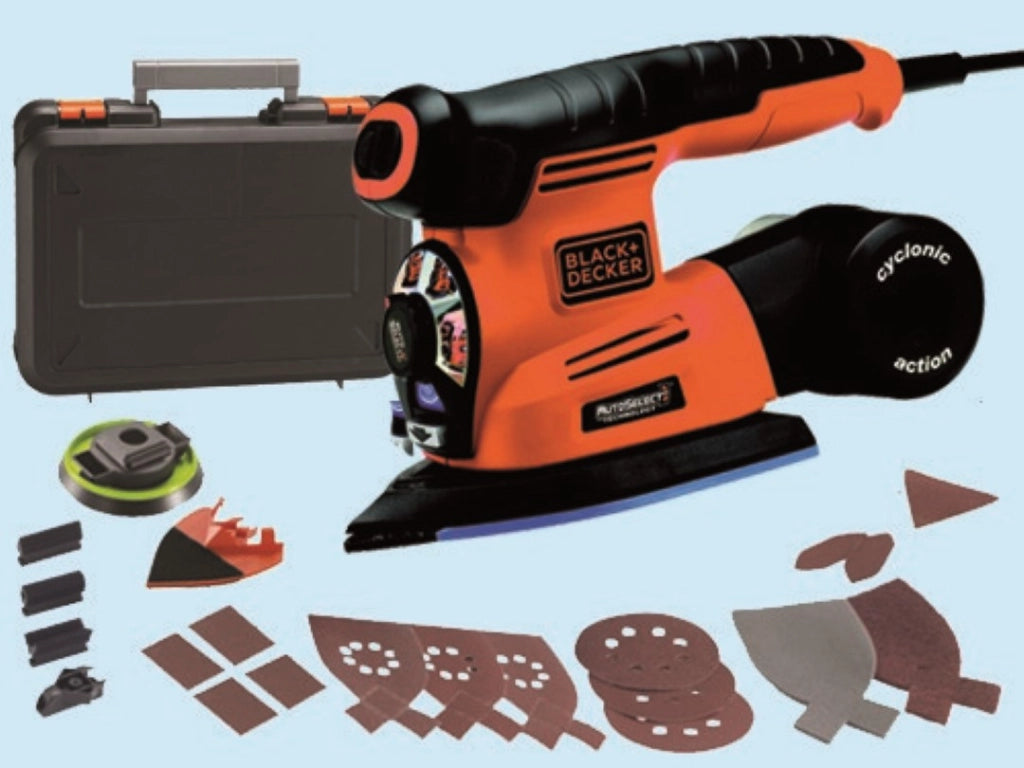 Multilevigatrice 4 In 1 220W Valigetta E 22 Accessori - Black E Decker