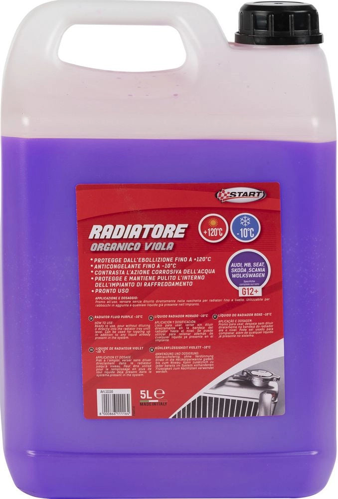 START: Antigelo organico G12+ 5L viola Â§ Protezione circuito raffreddamento con tecnologia OAT