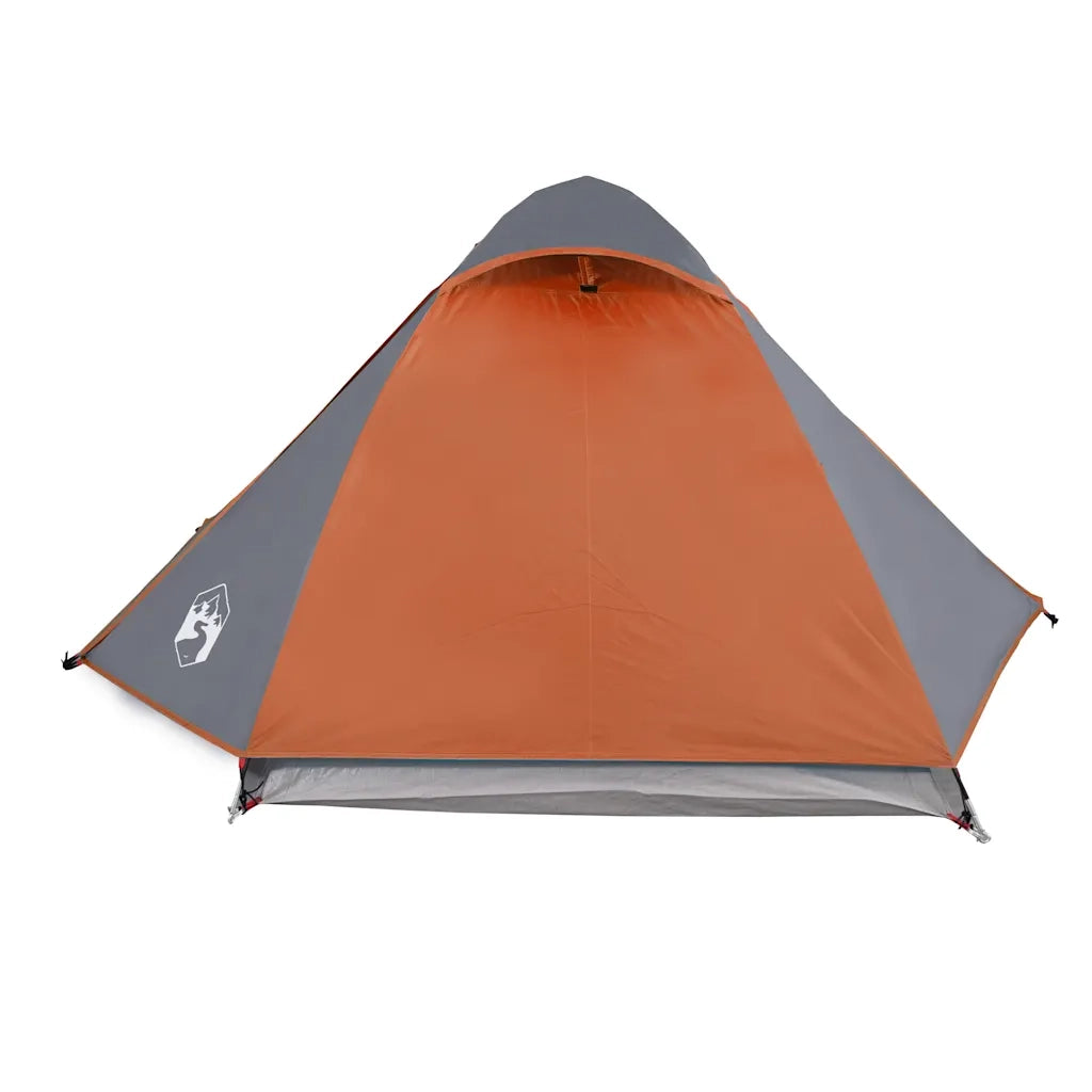 Tenda da Campeggio a Cupola 2 Persone Arancione Impermeabile 94325