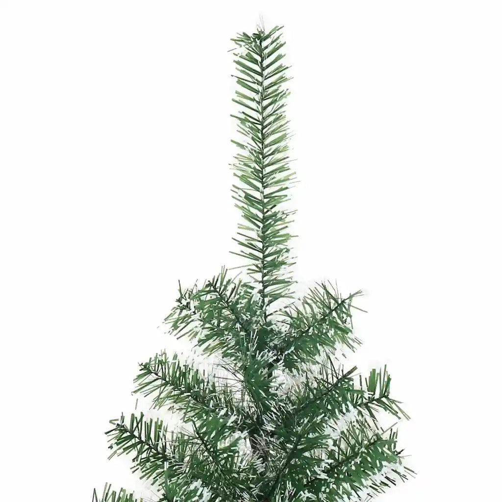 Albero di Natale Artificiale Imbiancato con Luci LED 120 cm 3396803