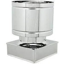 Cappello antivento inox base qua dra 42x42 b07gxgx46f