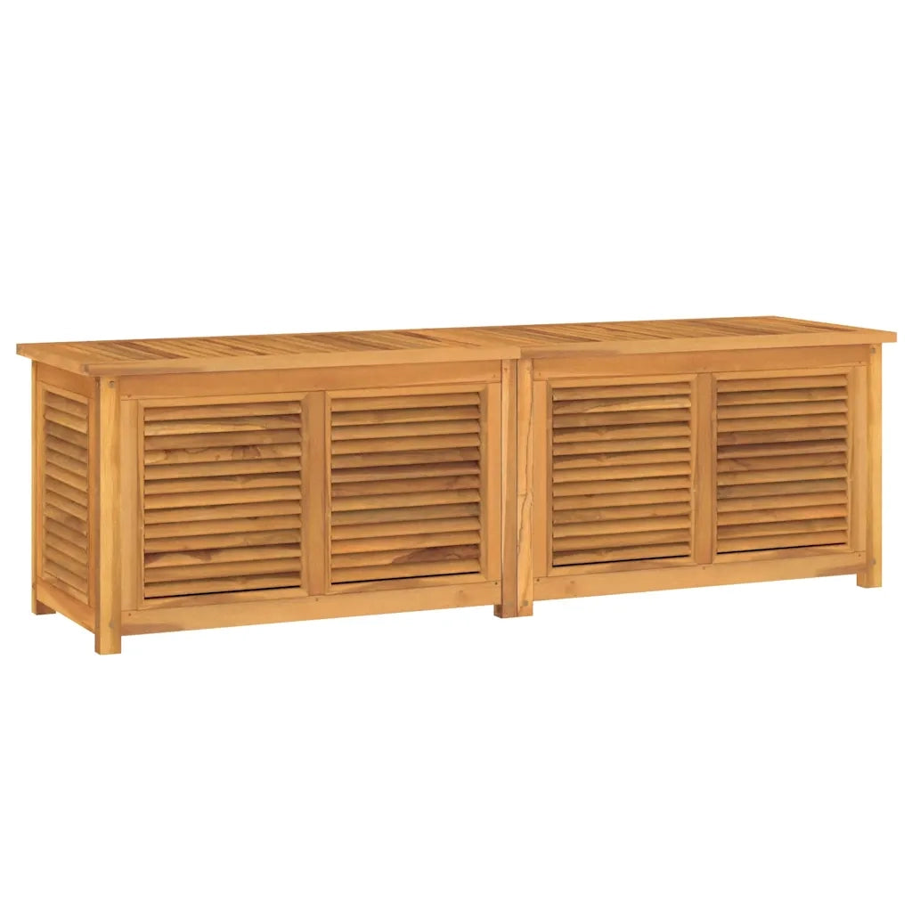 Contenitore Giardino con Borsa 175x50x55 cm Legno Massello Teak 363273