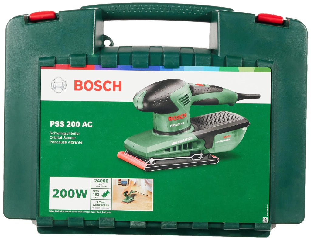 Levigatrice Orbitale Pss 200 Ac 200 W Bosch