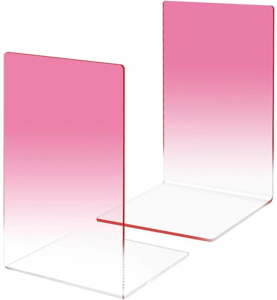 Sostegno per Libri Antiscivolo - Supporto per Libri con Antiscivolo - Organizzatore per Libri e Documenti - Organizzatore per Scrivania - Cassettiera per Ufficio - Materiale Acrilico Resistente - Sostegno per Libri