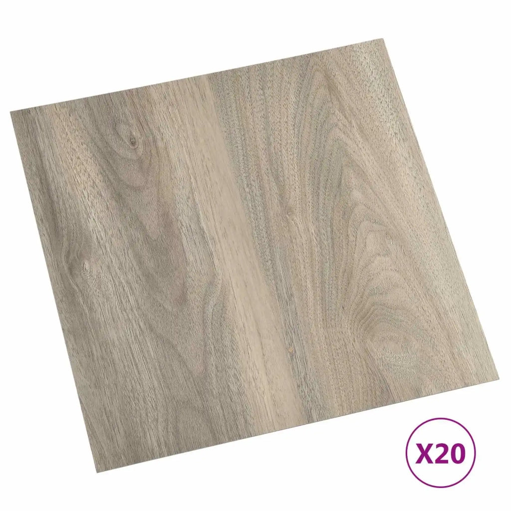 Plance per Pavimentazione Autoadesiva 30,5 x 30,5 cm 20 pcs PVC 42046389