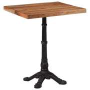 Tavolo da Bistrot 60x60x76 cm in Legno Massello di Acacia 321085