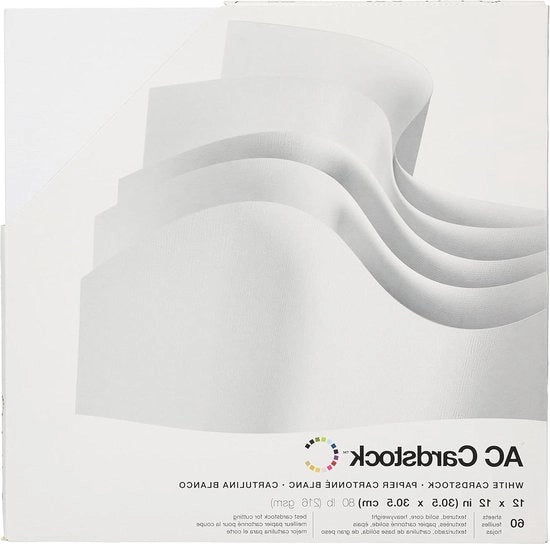Cartone 305x305 cm - Bianco - 1 Pezzo